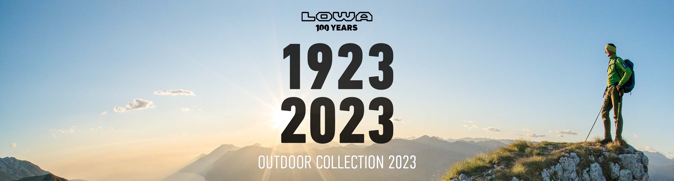 LOWA 100 Years - 1923-2023 - Outdoor Collection 2023